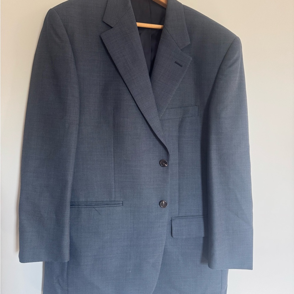 Classic Navy 100% Wool Lauren Ralph Lauren Men's Blazer